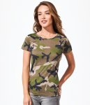 SOL'S Ladies Camo T-Shirt