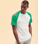 Fruit of the Loom Contrast Baseball T-Shirt