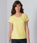 Gildan Ladies Premium Cotton® V Neck T-Shirt