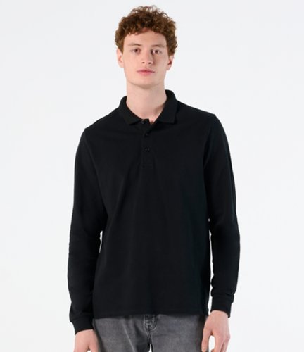 11353 SOL'S Winter II Long Sleeve Cotton Piqu Polo Shirt