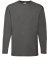 SS21 Fruit of the Loom Long Sleeve Value T-Shirt