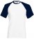 SS31 Fruit of the Loom Contrast Baseball T-Shirt