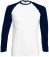 Fruit of the Loom Contrast Long Sleeve Baseball T-Shirt