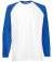 Fruit of the Loom Contrast Long Sleeve Baseball T-Shirt