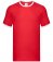 SS34 Fruit of the Loom Contrast Ringer T-Shirt
