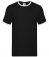 SS34 Fruit of the Loom Contrast Ringer T-Shirt