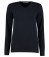 K353 Kustom Kit Ladies Arundel Cotton Acrylic V Neck Sweater