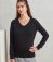 PR696 Premier Ladies Knitted Cotton Acrylic V Neck Sweater