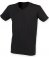 SF122 SF Men Feel Good V Neck Stretch T-Shirt