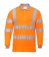 Portwest Hi-Vis Long Sleeve Polo Shirt