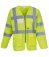 Yoko Hi-Vis Executive Long Sleeve Waistcoat