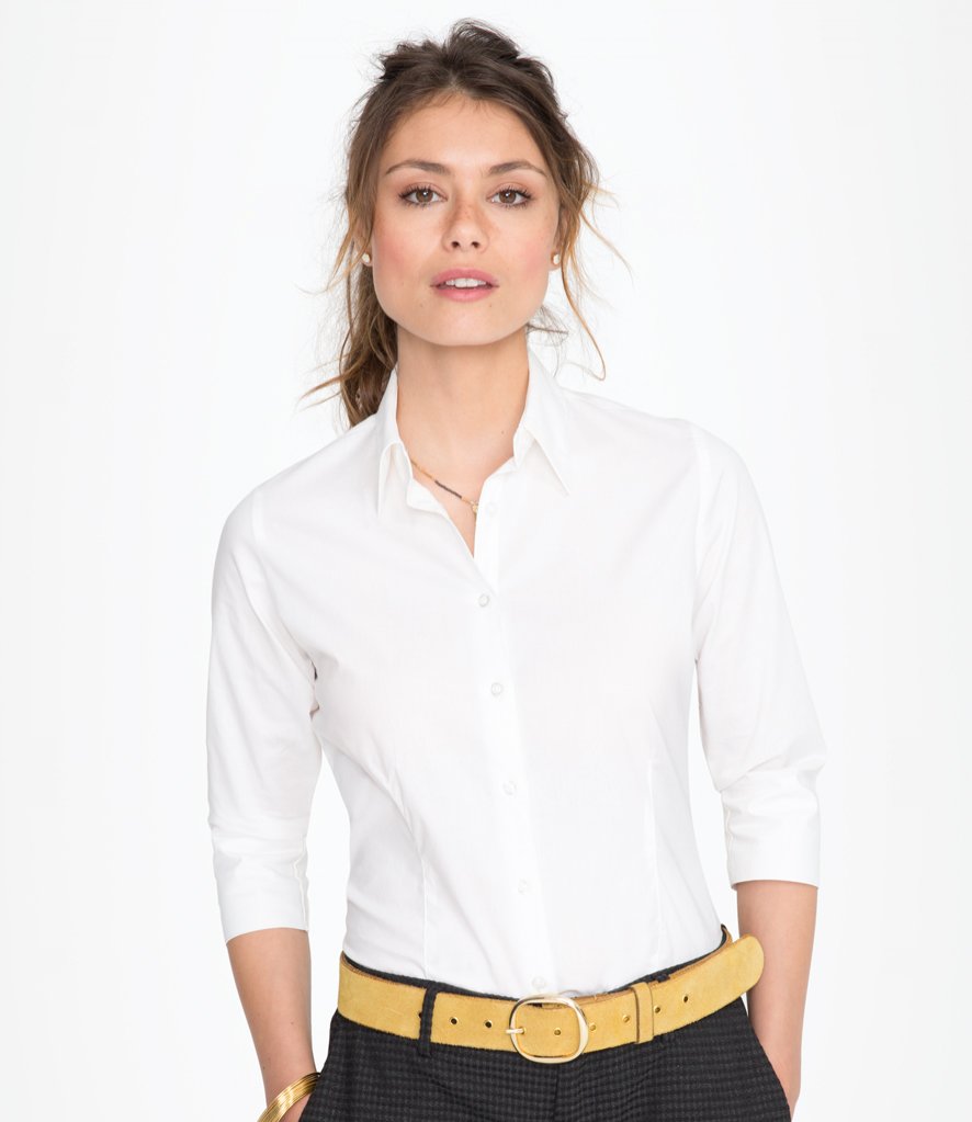 SOL'S Ladies Effect 3/4 Sleeve Fitted Shirt | Logo World Designs Ltd