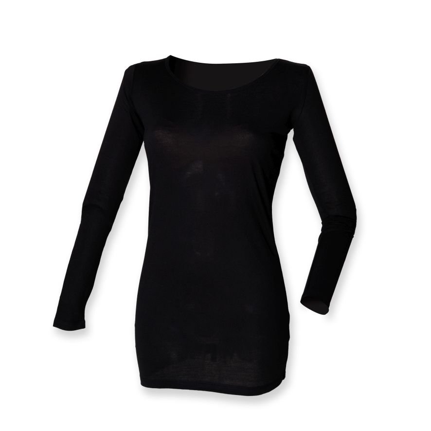 ladies long line tshirts